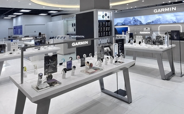 롯데하이마트 잠실점에 마련된 가민의 브랜드관 전경. 가민 제공