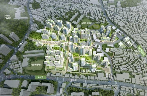 강북구 미아동 791-2882 일대 재개발 조감도. [서울시 제공]