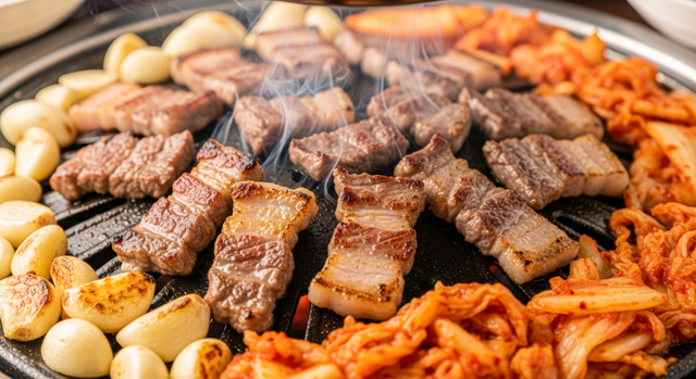 고기 구이 [아이클릭아트 제공]