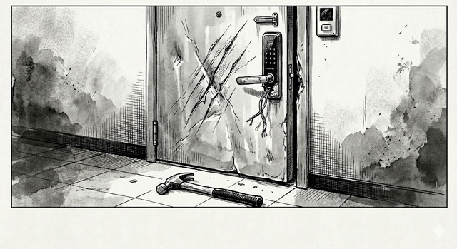 “비번을 바꿔?”…사실혼 여성 집 현관문 부순 40대, 현행범 체포