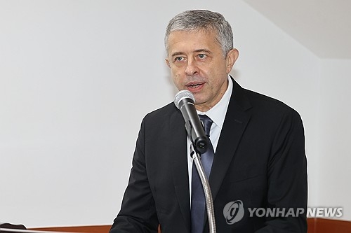 게오르기 지노비예프 주한 러시아 대사. 연합뉴스 자료사진