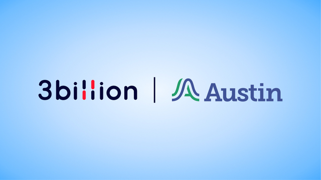 AI 기반 희귀질환 진단기업 쓰리빌리언이 미국 텍사스주 오스틴시와 경제 개발 파트너십을 체결했다고 밝혔다. 사진은 각 사 로고.