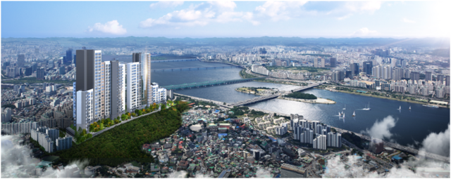 극동강변 소규모 재건축 사업 조감도. [극동건설 제공]