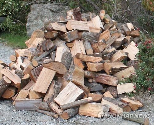 땔감 나무  [연합뉴스 자료사진]