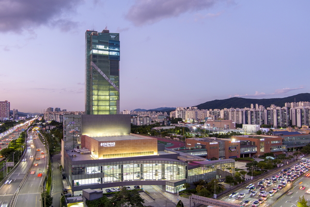 용인 포은 아트홀 일대 전경