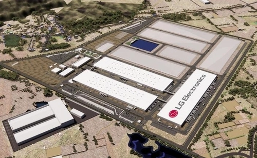 LG전자 인도 스리시티 공장 조감도. LG전자 제공
