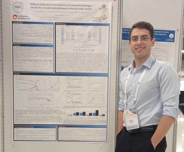 대표 학위 수여 졸업생인 매르트 야쿠프 바이칸 학사. KAIST 제공.