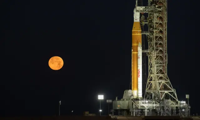 아르테미스 2호 모습. 미 NASA 제공.
