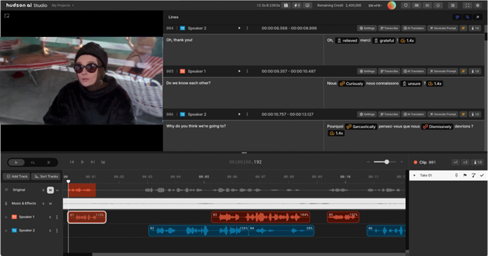 허드슨에이아이, AI 더빙 솔루션 '허드슨 스튜디오' 업데이트 - 뉴스 썸네일 이미지