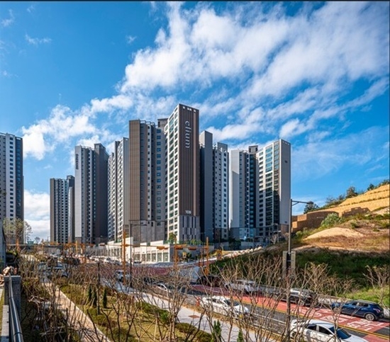 포항 펜타시티 대방 엘리움 퍼스티지 투시도
