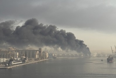 선원이 촬영한 호르무즈 해협 인근 [선원노련 제공]