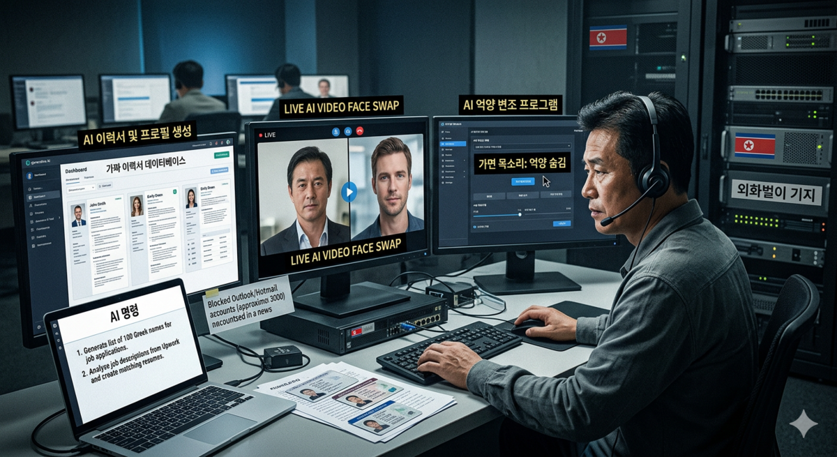 MS "북한, AI 활용해 서방기업 취업사기 고도화"