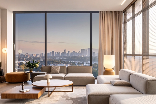 더블로이유리가 적용된 KCC글라스 ‘홈씨씨 윈도우 ONE 빌라즈’