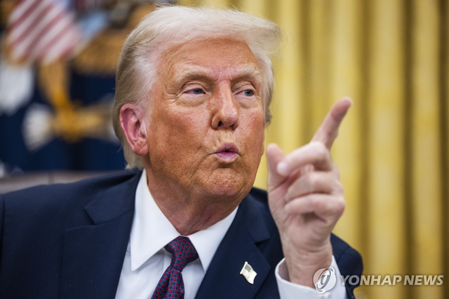 도널드 트럼프 미국 대통령. [사진 연합뉴스]