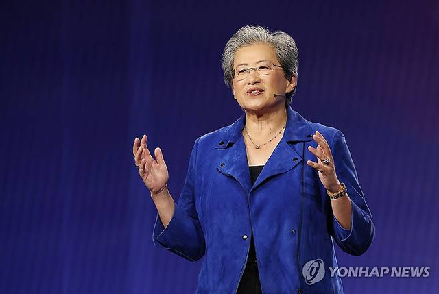 리사 수 AMD 최고경영자(CEO). 연합뉴스