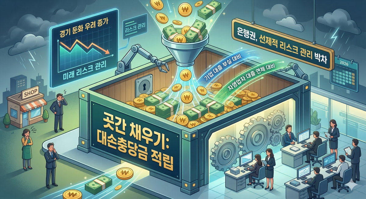 연체율 오르자 선제 대응… 은행들 ‘충당금 곳간’ 다시 채운다