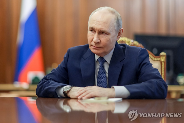 블라디미르 푸틴 러시아 대통령. [EPA 연합뉴스 자료사진]