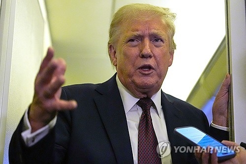 도널드 트럼프 미국 대통령. AP 연합뉴스