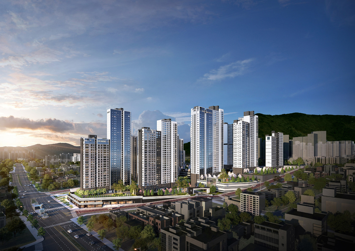 부산 산지 비율 44%, 서울 약 2배… 귀한 평지 대단지 '엄궁역 트라비스 ...