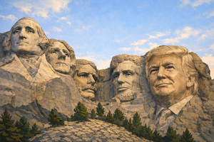 “링컨·루스벨트 옆 트럼프”…러시모어산 ‘거대 두상’ 조각 소식에 전세계 발칵