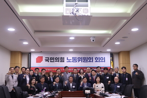국힘, 2차 노동위 전체회의…합리적 고용연장제, 지도부 최우선 건의