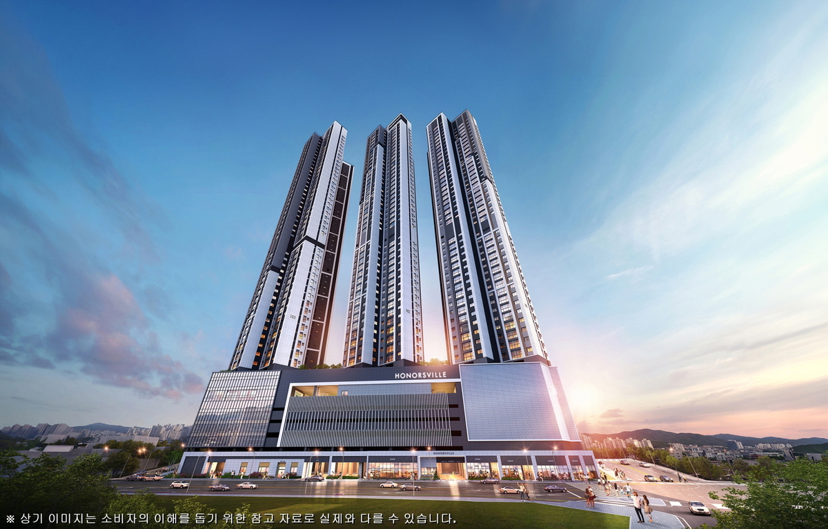 아산 원도심, 49층 주거 랜드마크 '아산 경남아너스빌 랜드마크49' 공급 ...