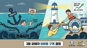 3월 전세사기 피해주택 995가구 매입…월 단위 최다