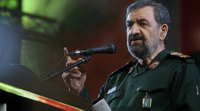 모흐센 레자이 이란 이슬람혁명수비대(IRGC) 전 총사령관.[이란 파르스 통신 사진 갈무리]