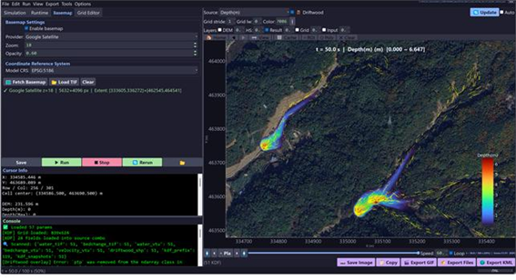 KIGAM-DF 실행화면. 한국지질자원연구원 제공