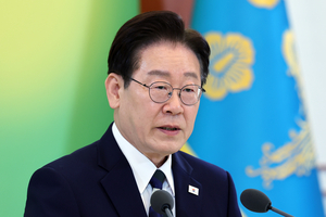 정부 “李대통령, 보편인권 신념 표명… ‘홀로코스트 경시’ 이스라엘 반박 유감”