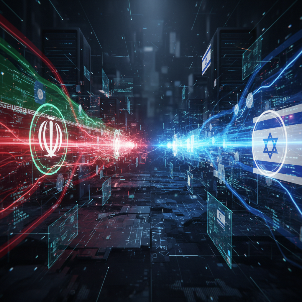 '친이란 해커' 90여개 집결...이란·이스라엘 사이버전 공급망까지 확... - 뉴스 썸네일 이미지