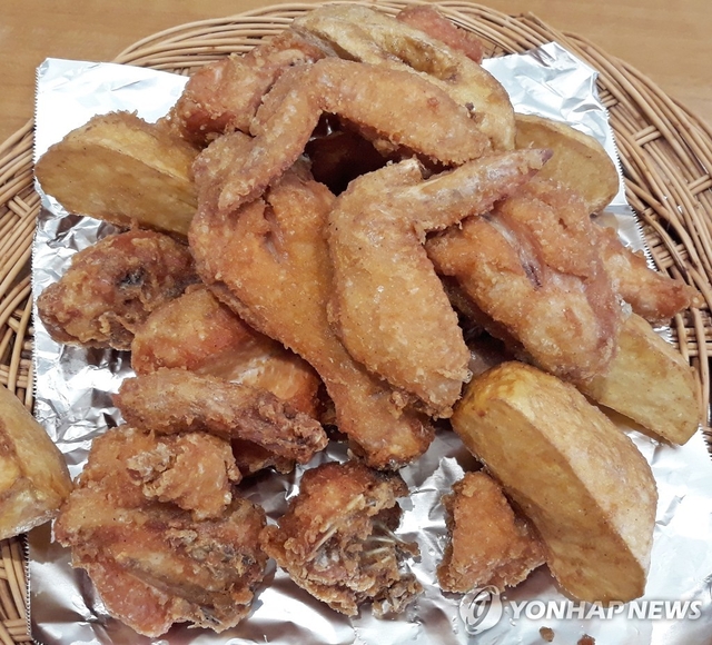 프라이드치킨. [연합뉴스]