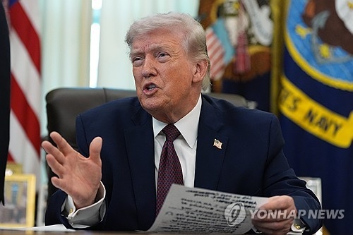 도널드 트럼프 미국 대통령. AP 연합뉴스