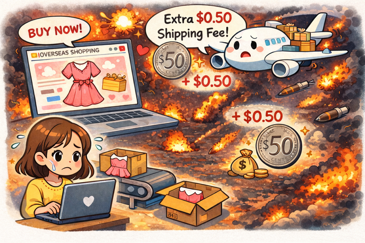 ‘호르무즈 나비효과’… 직구 이어 역직구도 배송비 비상