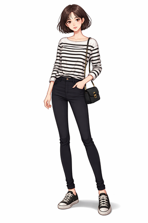 “내가 입으면 빠삐용?”…만만한 가로줄 티셔츠 ‘시크하게’ 입는 법 [김수연의 스타일업]