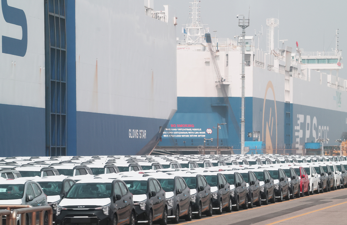 1분기 車 수출액 0.2%↓…EU 늘고 중동 흔들