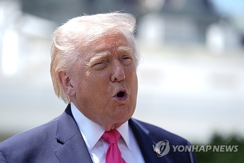 트럼프 미국 대통령. AP=연합뉴스