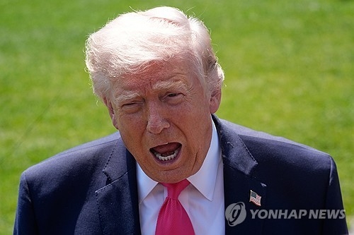 도널드 트럼프 미국 대통령 [워싱턴 AP=연합뉴스]