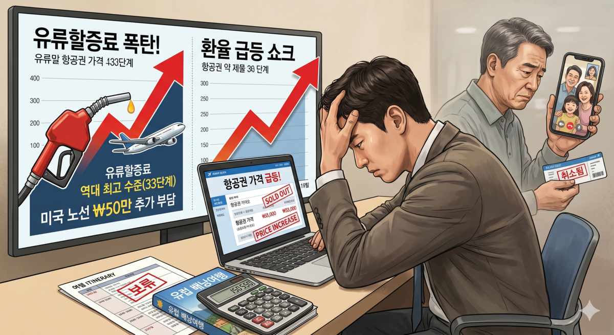 “비행기값 왜 이래”…항공권 폭등에 여름휴가 ‘스톱’[주형연의 에구MONEY]