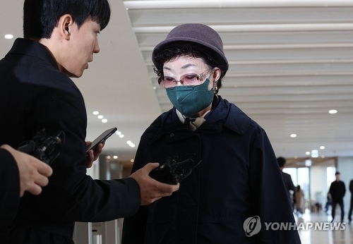 김건희씨 모친 최은순씨. 연합뉴스