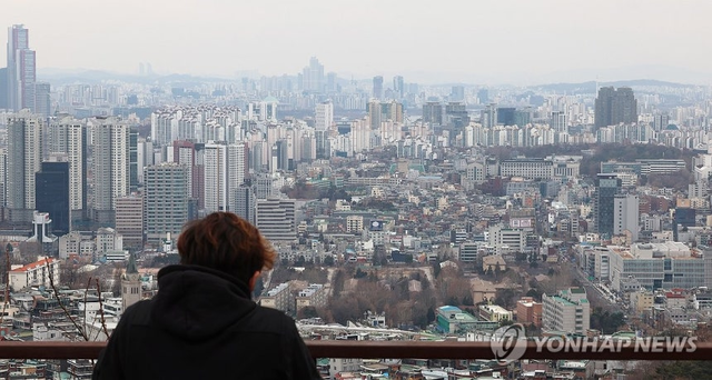 서울 아파트 전경. [연합뉴스 제공]