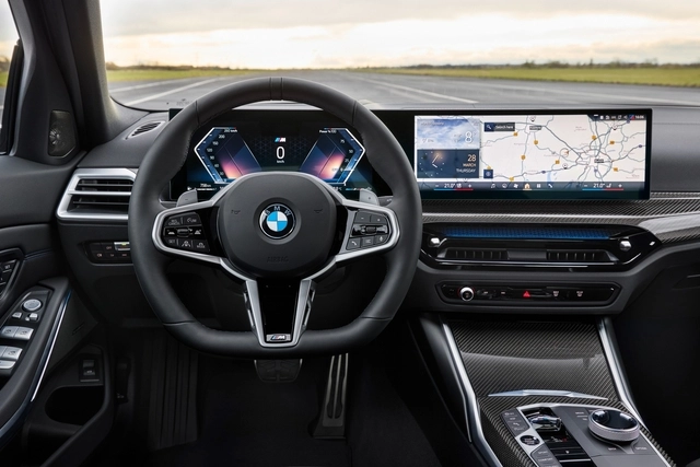 BMW 3시리즈 실내. BMW코리아 제공
