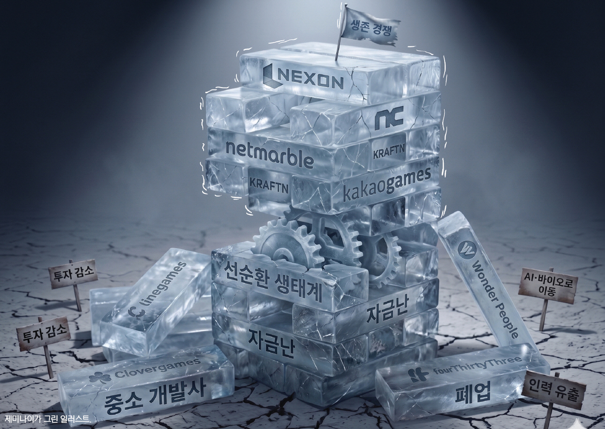 [기획] 자금난에 쪼그라드는 중소게임사… K-게임 뿌리가 말라간다