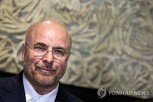 이란 갈리바프 “위협시 협상 안 할 것…새 카드 꺼낼 준비 됐다”