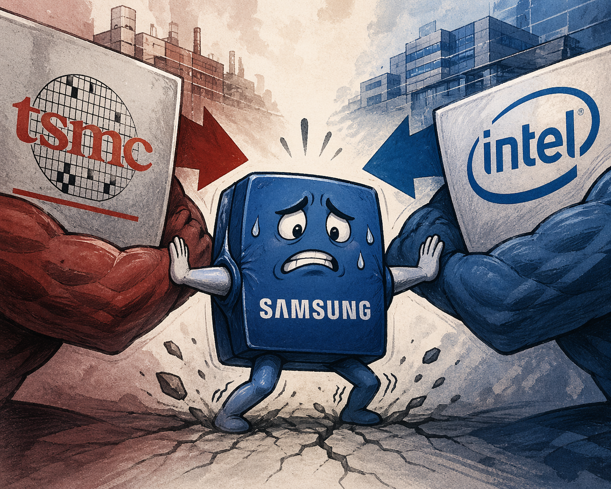 [기획] 트럼프가 구한 ‘인텔 인사이드’… 공격투자에 꽉 끼인 삼성