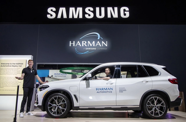 2025년 CES 2025 현장에서 선보인 삼성 하만의 전장 솔루션. 삼성전자 제공