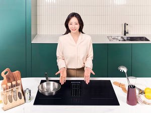 삼성전자, 후드 품은 프리미엄 인덕션 출시…고급 주방 가전 공략
