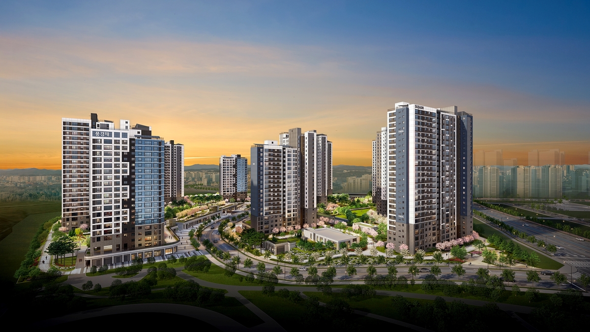 글로벌 교육도시로 거듭나는 평택, '고덕국제신도시 수자인풍경채' 1·2 ...