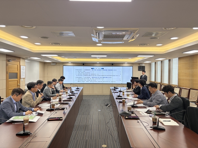 7일 한전 경인건설본부에서 열린 실무협의회