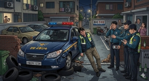 교통경찰관이 음주운전에 사고까지…어처구니가 없네